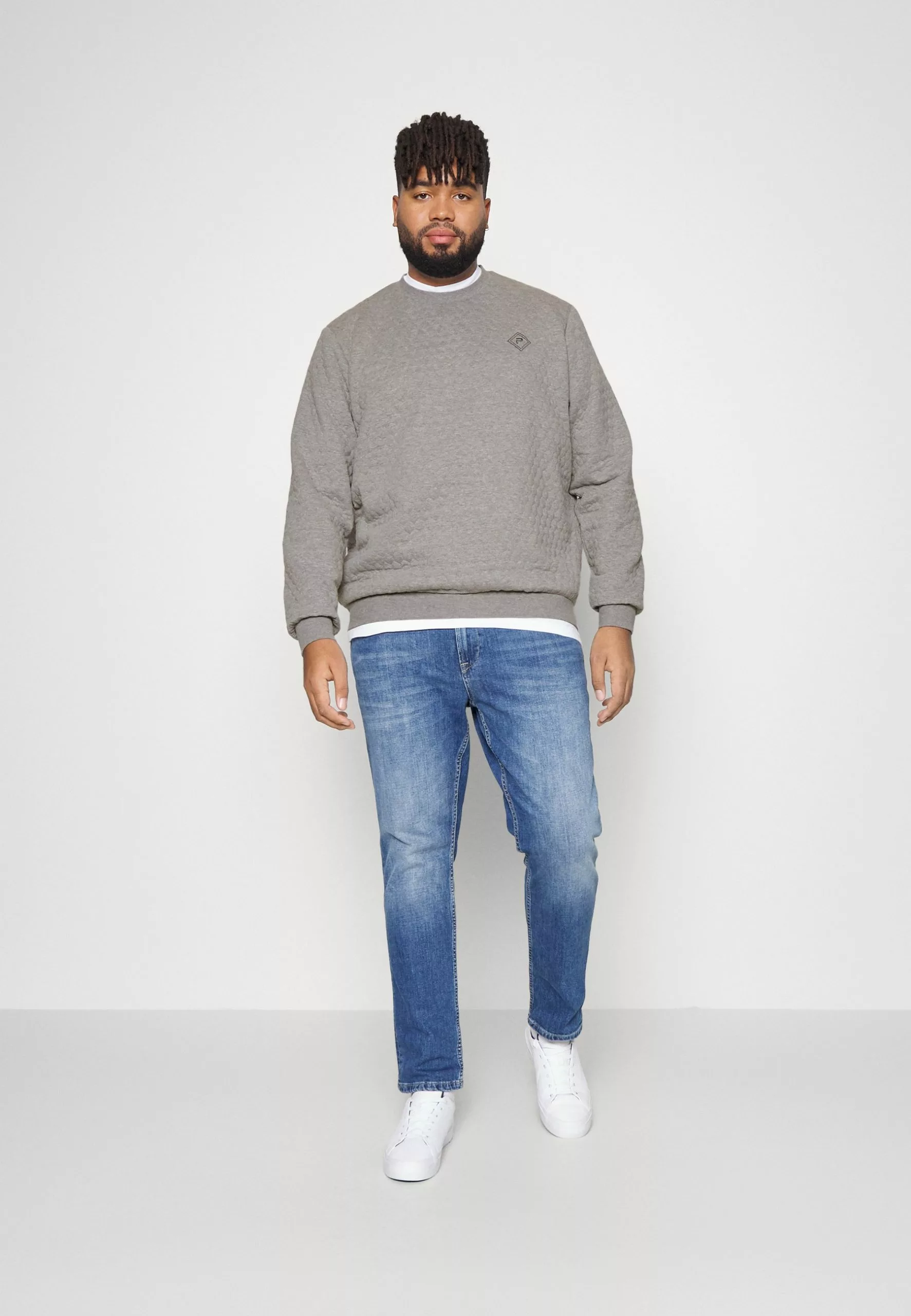 Pier One Sweatshirt - Grey 2 Pier One Sweatshirt - Grey - Image 2