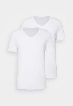 Pier One 2 Pack - Basic T-Shirt - White -Pier One Shop 080dd0916ef948e18ad5bc64ef88608c