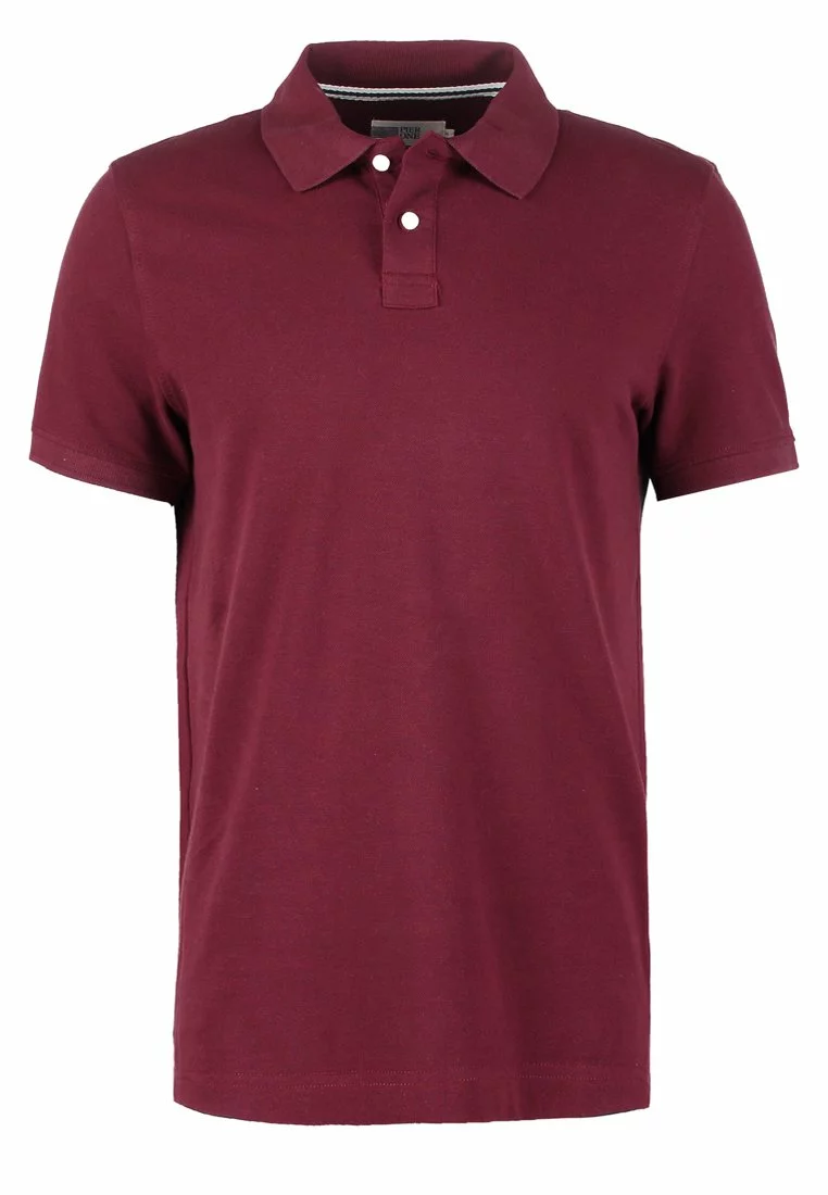 Pier One Basic - Polo Shirt - Bordeaux 5 Pier One Basic - Polo Shirt - Bordeaux - Image 5