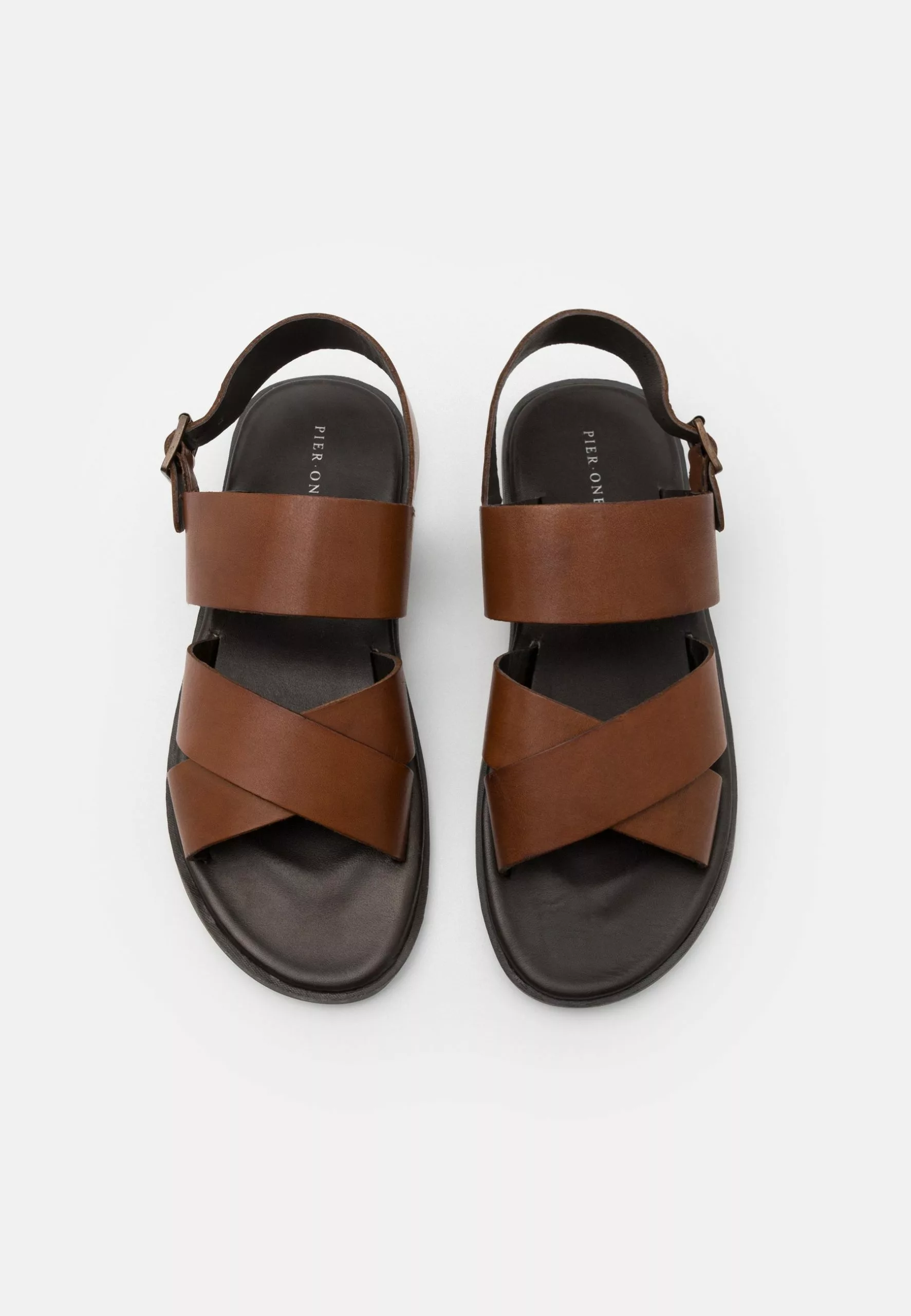 Pier One Unisex - Sandals - Cognac 6 Pier One Unisex - Sandals - Cognac - Image 6
