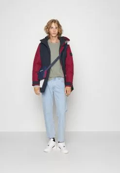 Pier One 5 Pack - Long Sleeved Top - Black/Dark Blue/Stone