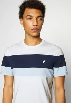 Pier One Print T-Shirt - White/Blue -Pier One Shop 0c4d7a9c58b9432c847d4bba78c7bc49