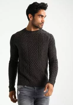 Pier One Jumper - Mottled Brown