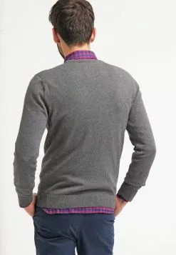 Pier One Basic Crewneck - Jumper - Dark Grey Melange -Pier One Shop 116f3542801f490783011fe114c384a0