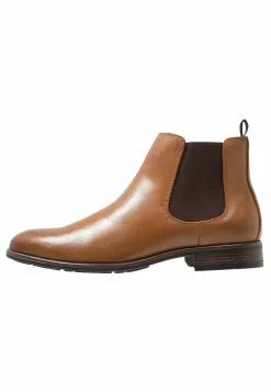 Pier One Classic Ankle Boots - Cognac