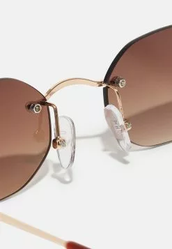 Pier One Unisex - Sunglasses - Gold-Coloured -Pier One Shop 192c1b28c52845d48d65e662f45a0034