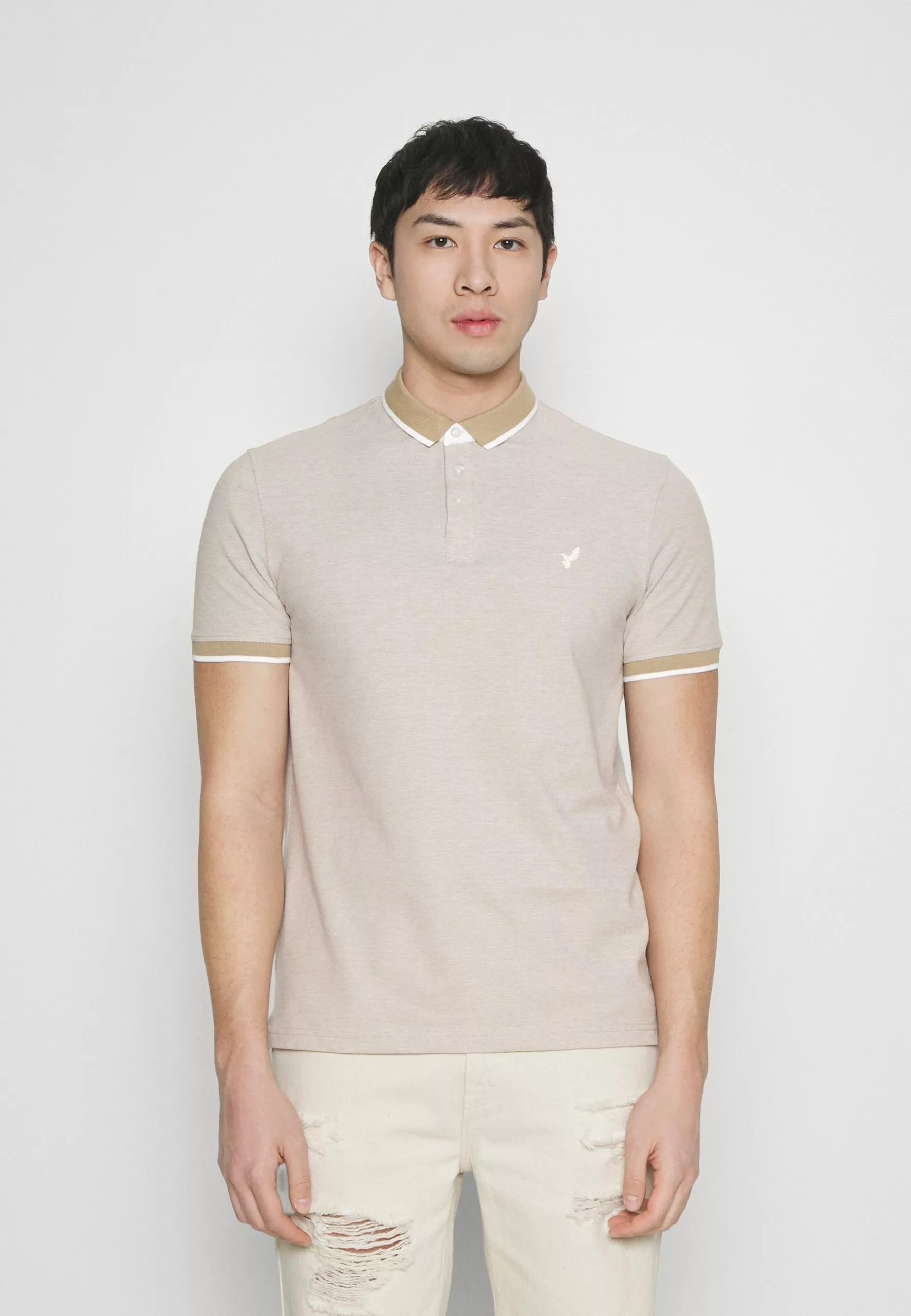 Pier One Polo Shirt - Beige 1 Pier One Polo Shirt - Beige