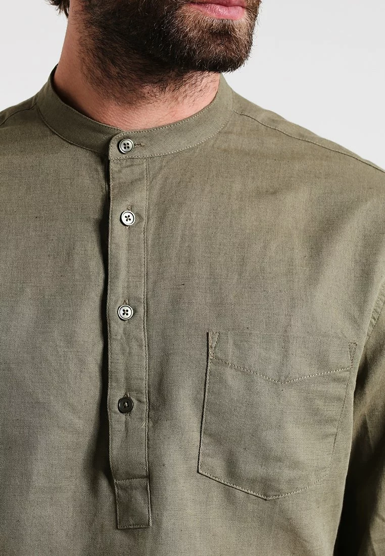 Pier One Shirt - Khaki 4 Pier One Shirt - Khaki - Image 4