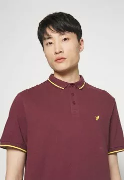 Pier One Neon Tipping Birdy - Polo Shirt - 304 - Bordeaux -Pier One Shop 1f0d28529b444746b2facb05bdb2a4aa