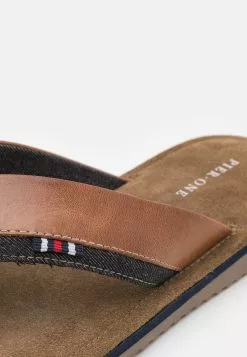 Pier One Leather - T-Bar Sandals - Cognac -Pier One Shop 1f87f71132da493d87a878e247d137ba