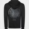 Pier One Hoodie Circle Back - Sweatshirt - Black