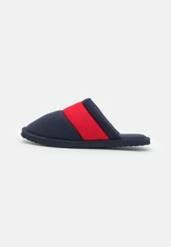 Pier One Unisex - Slippers - Dark Blue/Red