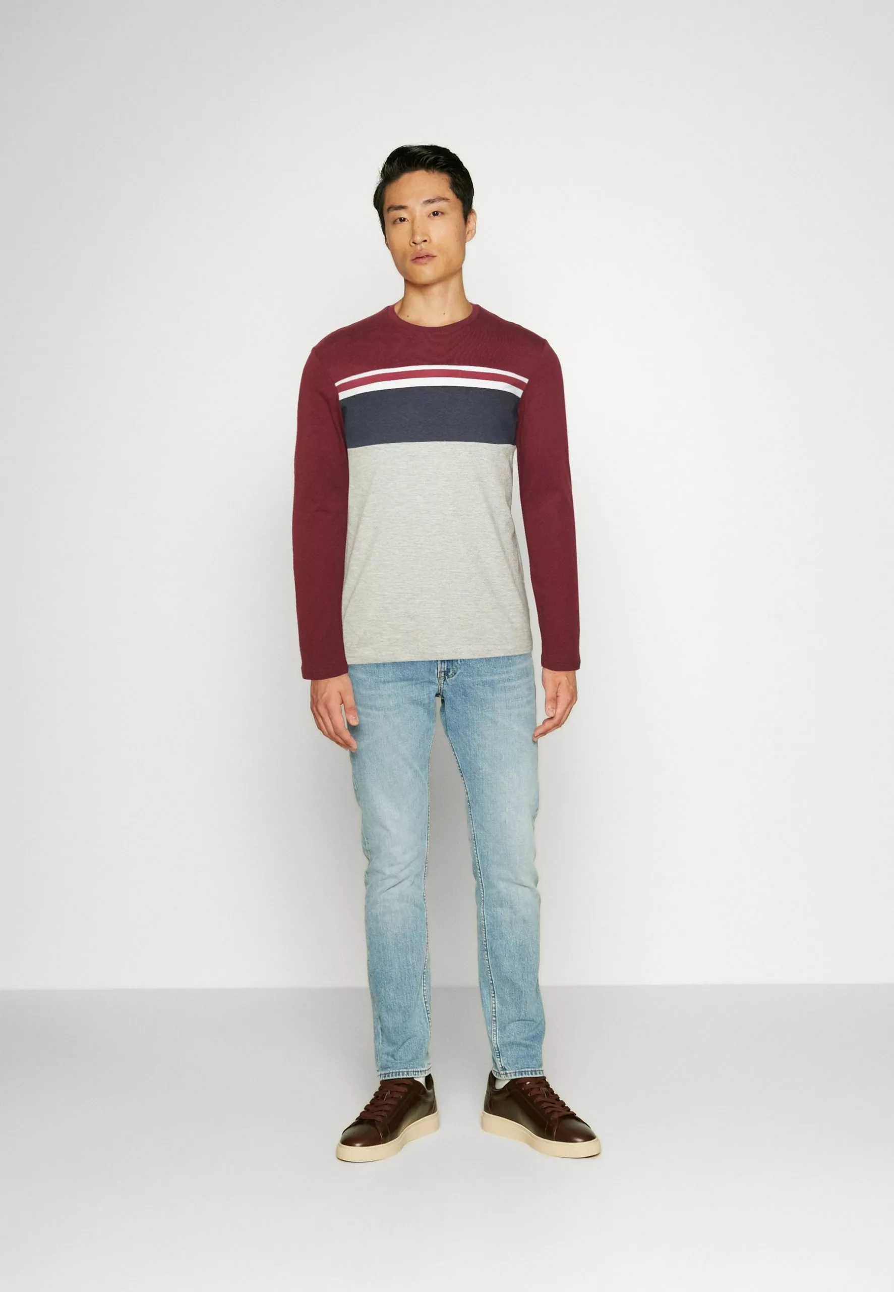 Pier One Long Sleeved Top - Bordeaux 2 Pier One Long Sleeved Top - Bordeaux - Image 2