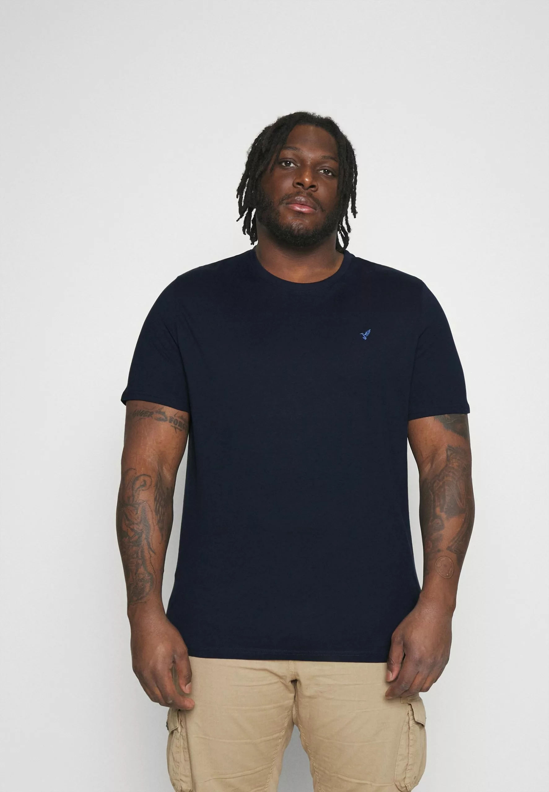 Pier One 5 Pack - Basic T-Shirt - White/Mottled Dark Grey/Bordeaux 5 Pier One 5 Pack - Basic T-Shirt - White/Mottled Dark Grey/Bordeaux - Image 5