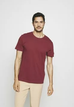 Pier One 5 Pack - Basic T-Shirt - White/Black/Bordeaux -Pier One Shop 2fc714c658264236bc60bc890a8bf788