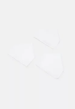 Pier One Cotton 3 Pack - Pocket Square - White