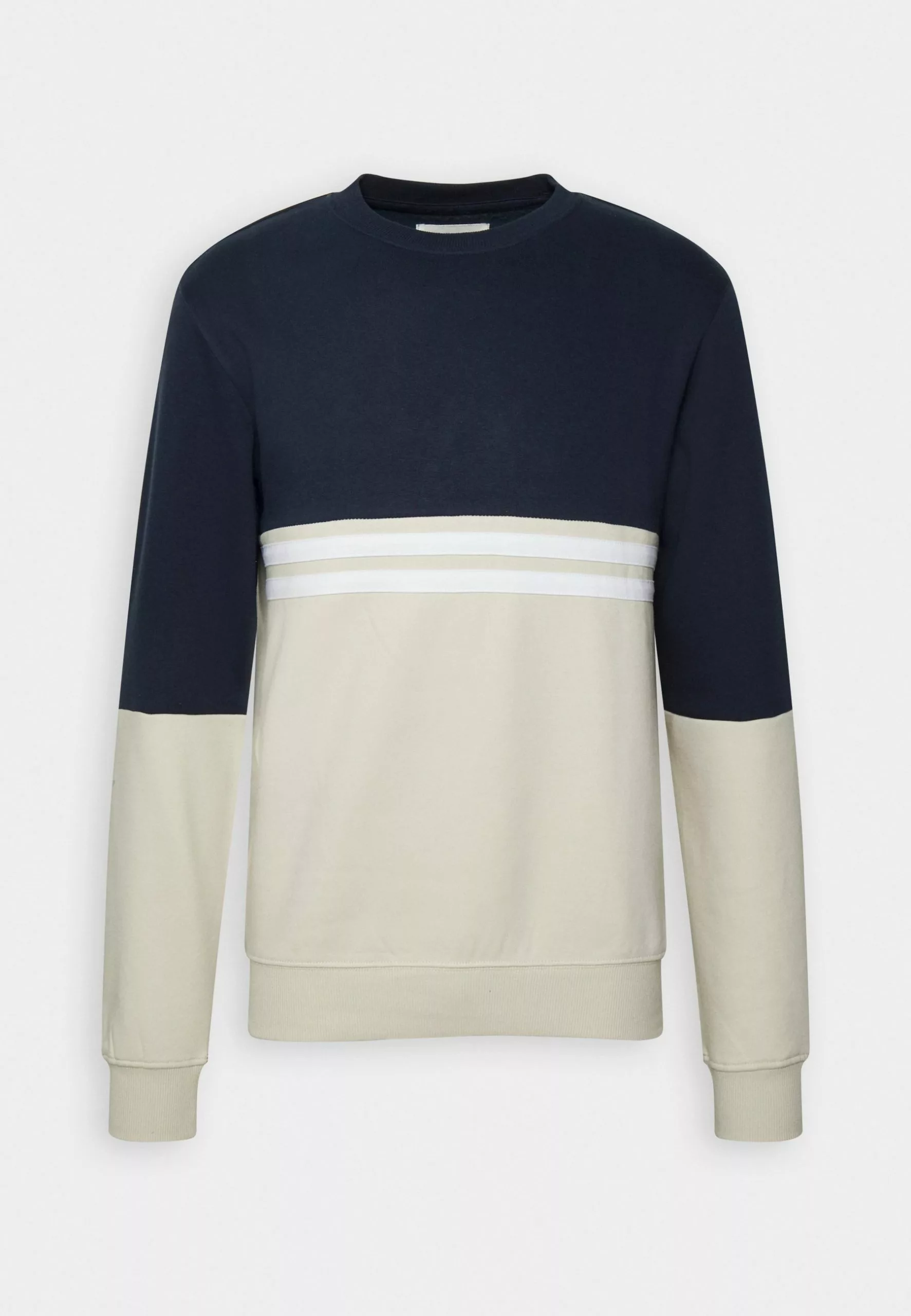 Pier One Sweatshirt - Blue/Grey 4 Pier One Sweatshirt - Blue/Grey - Image 4