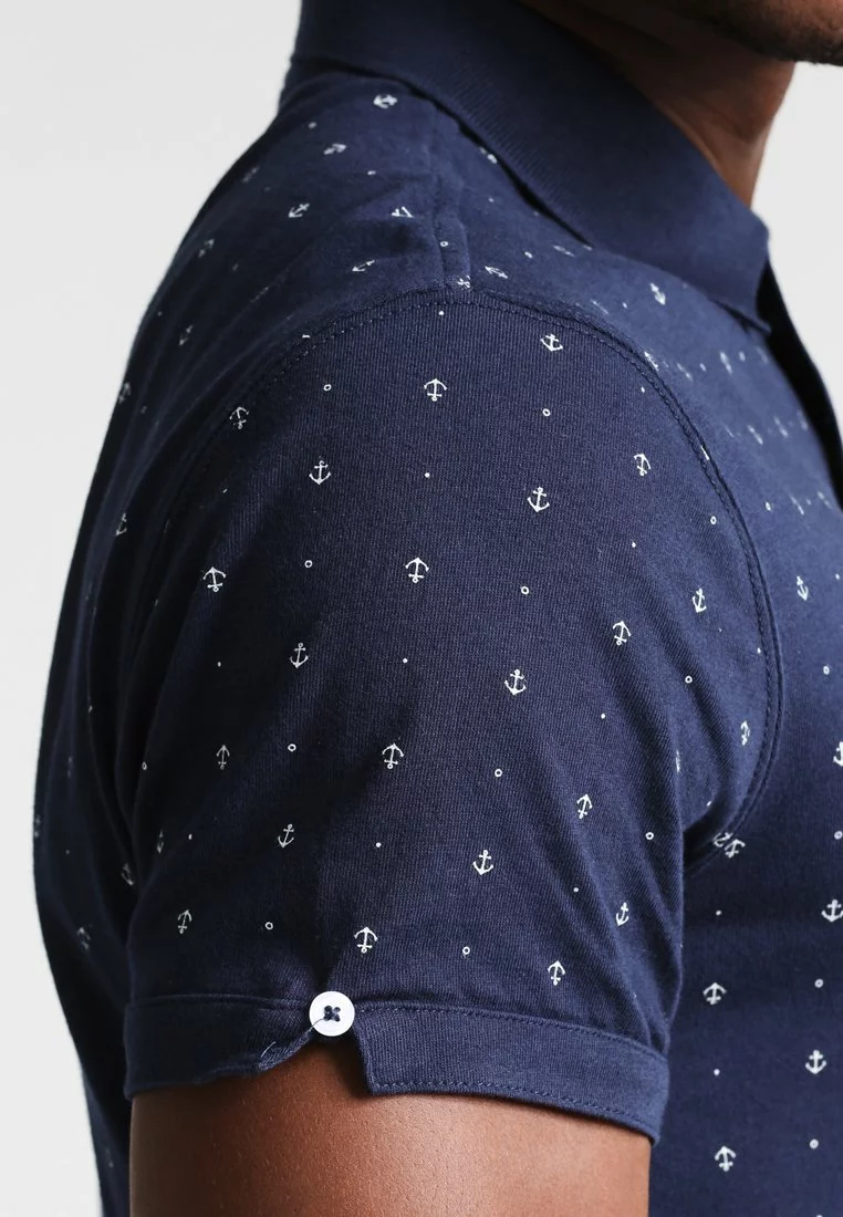 Pier One Polo Shirt - Dark Blue 5 Pier One Polo Shirt - Dark Blue - Image 5