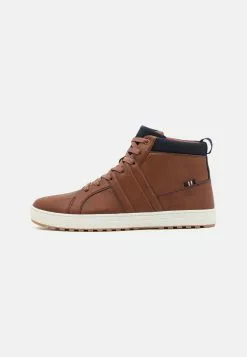 Pier One High-Top Trainers - Cognac