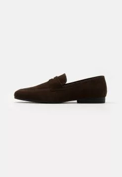 Pier One Smart Slip-Ons - Dark Brown