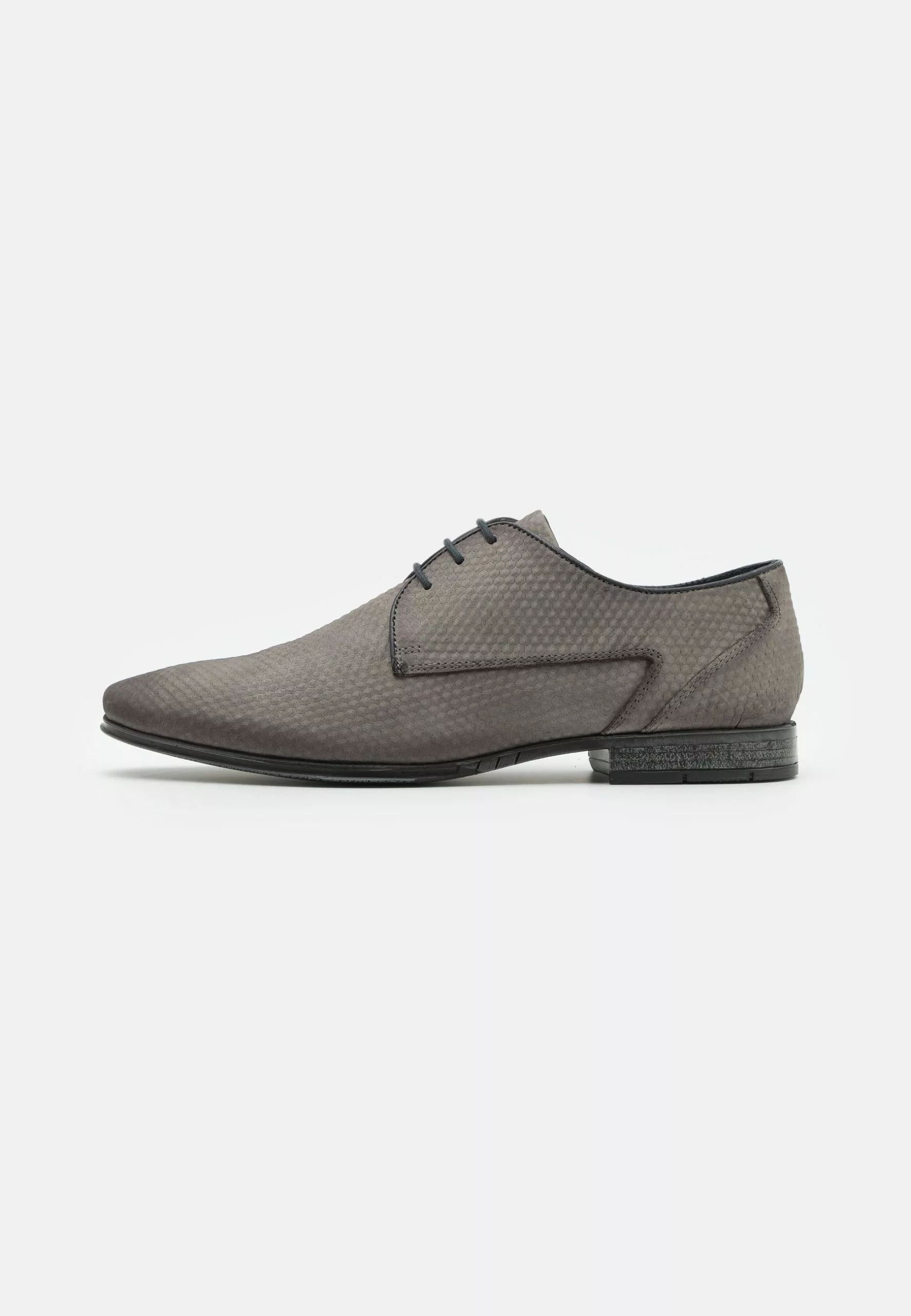 Pier One Leather - Lace-Ups - Dark Grey 1 Pier One Leather - Lace-Ups - Dark Grey