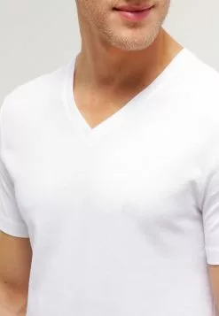 Pier One 2 Pack - Basic T-Shirt - White/Black -Pier One Shop 3d5015223ce5444ba04d1399d153510c