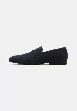 Pier One Smart Slip-Ons - Dark Blue