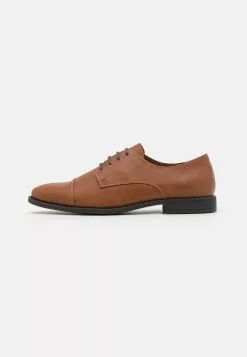 Pier One Smart Lace-Ups - Cognac