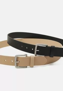 Pier One 3 Pack Unisex - Belt - Black/Beige/White -Pier One Shop 3f95c75eb0e54014a9b28ebdaa590707