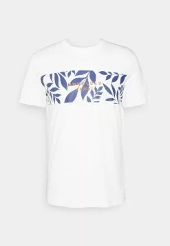 Pier One Leaf Chest Print Tee- Print T-Shirt - White 10 Pier One Leaf Chest Print Tee- Print T-Shirt - White -Pier One Shop 46ced1a8a8cf4ecd9aa5224aae33c7cf