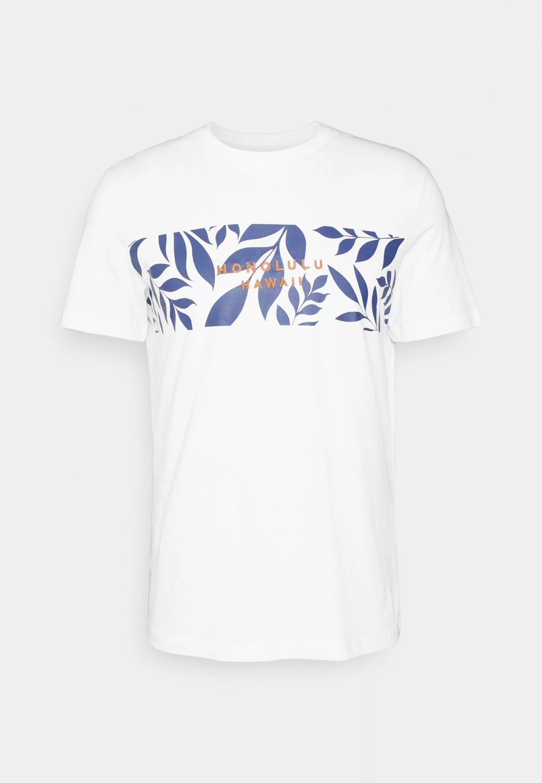 Pier One Leaf Chest Print Tee- Print T-Shirt - White 5 Pier One Leaf Chest Print Tee- Print T-Shirt - White - Image 5