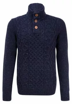 Pier One Jumper - Mottled Dark Blue -Pier One Shop 49376ac93c474dac8a45862469298487