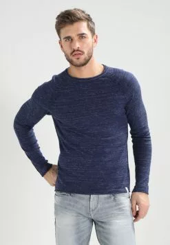 Pier One Jumper - Mottled Blue