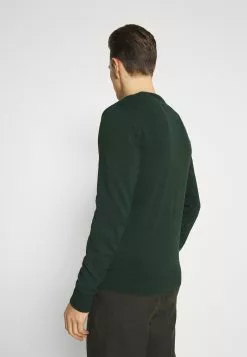Pier One Basic Crewneck - Jumper - Mottled Dark Green -Pier One Shop 4b119902c56642fca726e1ed8ac86dfe