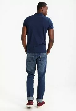 Pier One Polo Shirt - Dark Blue/Mottled Grey -Pier One Shop 4e2467fc43394fd4a9cd73613d1b3647