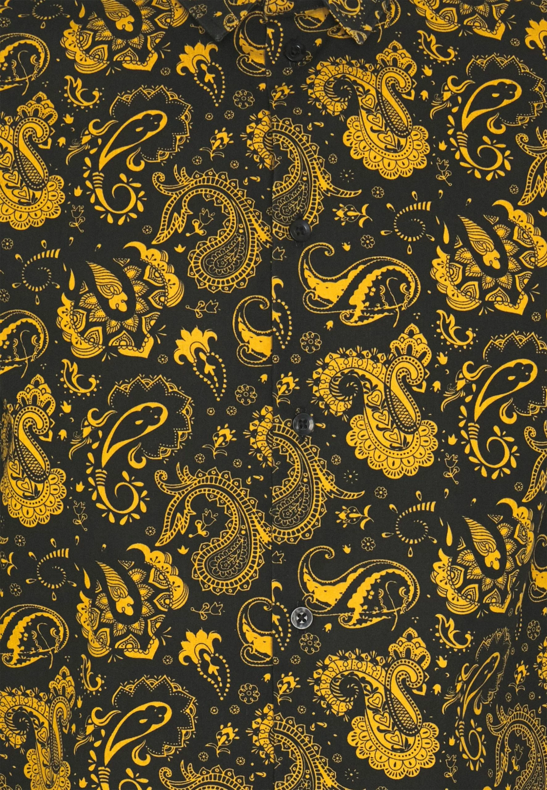 Pier One Festive Aop - Shirt - Black 3 Pier One Festive Aop - Shirt - Black - Image 3