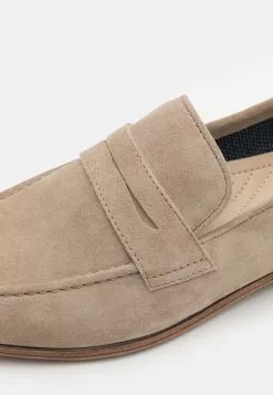 Pier One Leather - Slip-Ons - Beige -Pier One Shop 52d211ef3a154ec88c15f789062f84e4