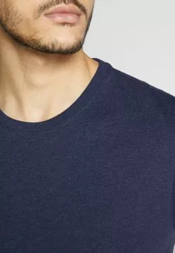 Pier One 4 Pack - Basic T-Shirt - Black/White/Blue -Pier One Shop 5847a37145c74e25a85f71f4653216cb