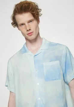 Pier One Shirt - White/Light Blue -Pier One Shop 58fc4509ffd94ca0b473eacd4b9a2b9e