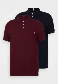 Pier One 2 Pack - Polo Shirt - Blue/Bordeaux 12 Pier One 2 Pack - Polo Shirt - Blue/Bordeaux -Pier One Shop 596d0de14dc04a10bc9519206e472b35