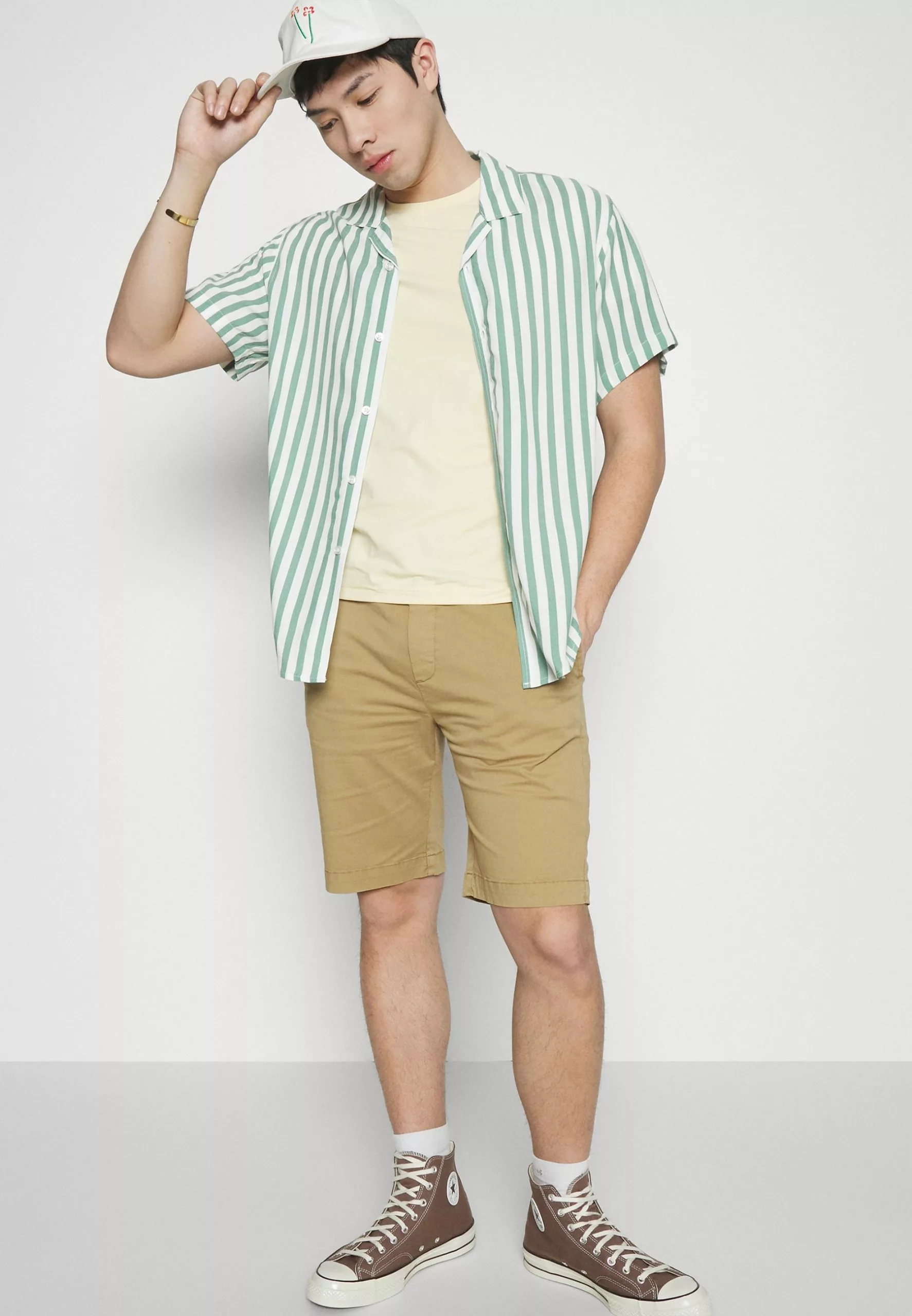 Pier One Shirt - Mint/White 4 Pier One Shirt - Mint/White - Image 4