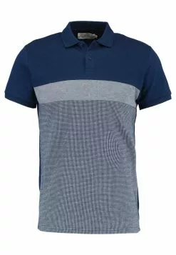 Pier One Polo Shirt - Dark Blue/Mottled Grey -Pier One Shop 5d3d6a419d0f4de0a62de84f21a5f3fe