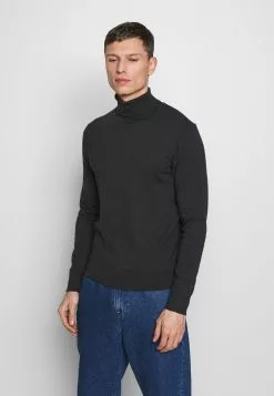 Pier One 2 Pack - Basic Turtleneck - Jumper - Black/Mottled Dark Grey -Pier One Shop 64859ccdc4f946bdaf35ce7992142af6