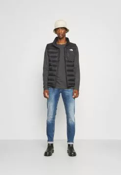 Pier One 2 Pack - Long Sleeved Top - Dark Grey/Black