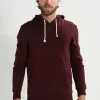 Pier One Hoodie - Bordeaux Melange
