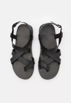 Pier One T-Bar Sandals - Black -Pier One Shop 6818b30d26474e658a275654bdec1e84