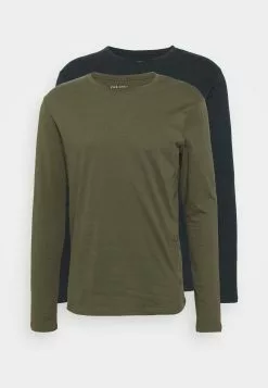 Pier One 2 Pack - Long Sleeved Top - Olive/Dark Blue 10 Pier One 2 Pack - Long Sleeved Top - Olive/Dark Blue -Pier One Shop 6a7de77a56f84556b3881a12d29e9a91