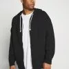 Pier One Zip-Up Sweatshirt - Black