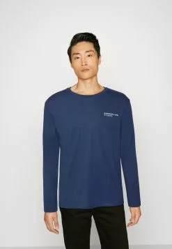 Pier One Long Sleeved Top - Dark Blue