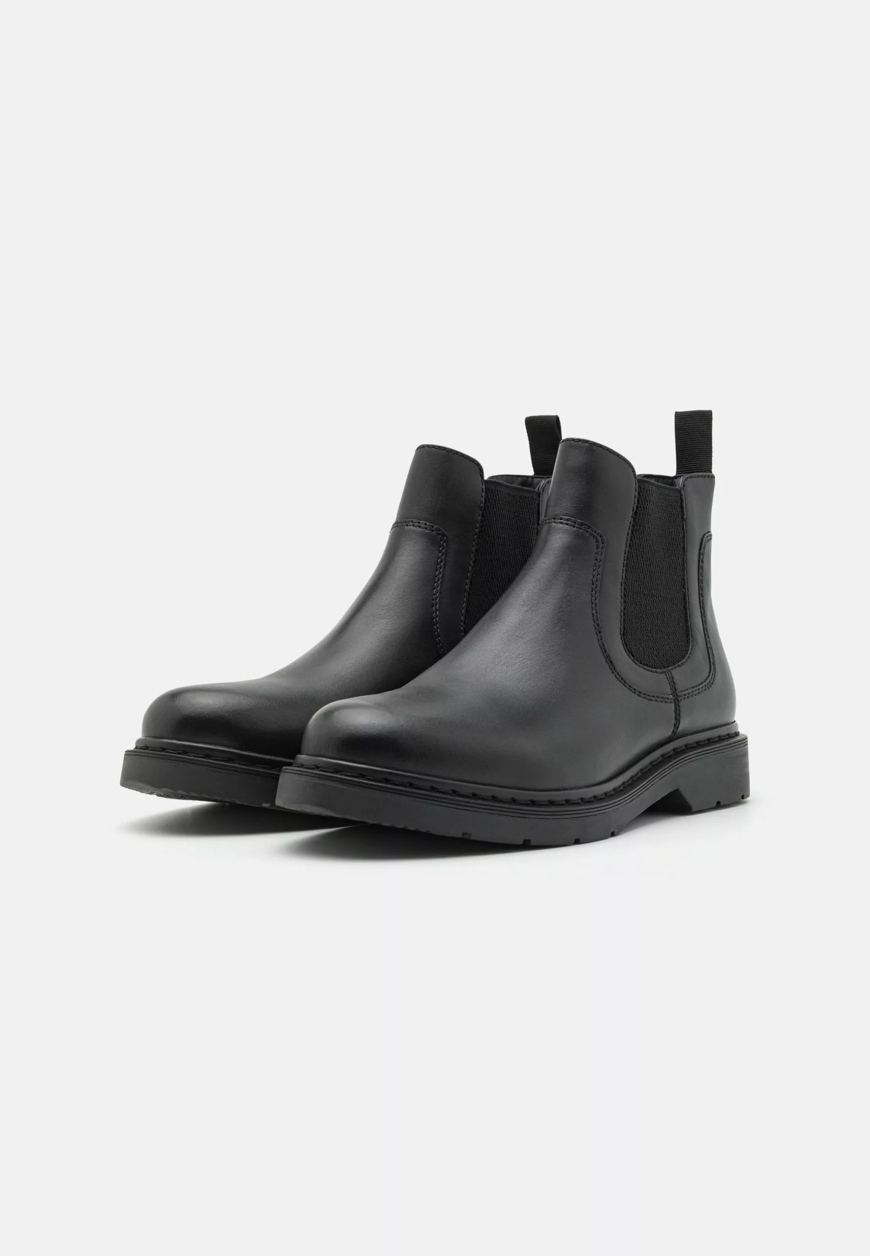 Pier One Leather - Classic Ankle Boots - Black 2 Pier One Leather - Classic Ankle Boots - Black - Image 2
